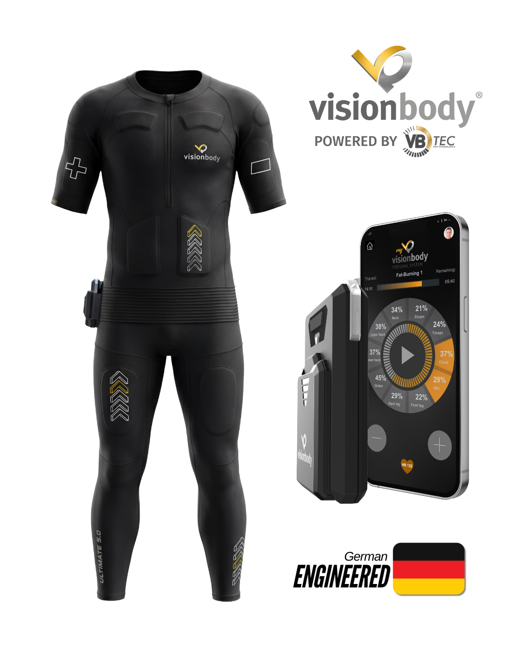 FDA cleared EMS Personal System with ULTIMATE PowerSuit – VB USA LLC