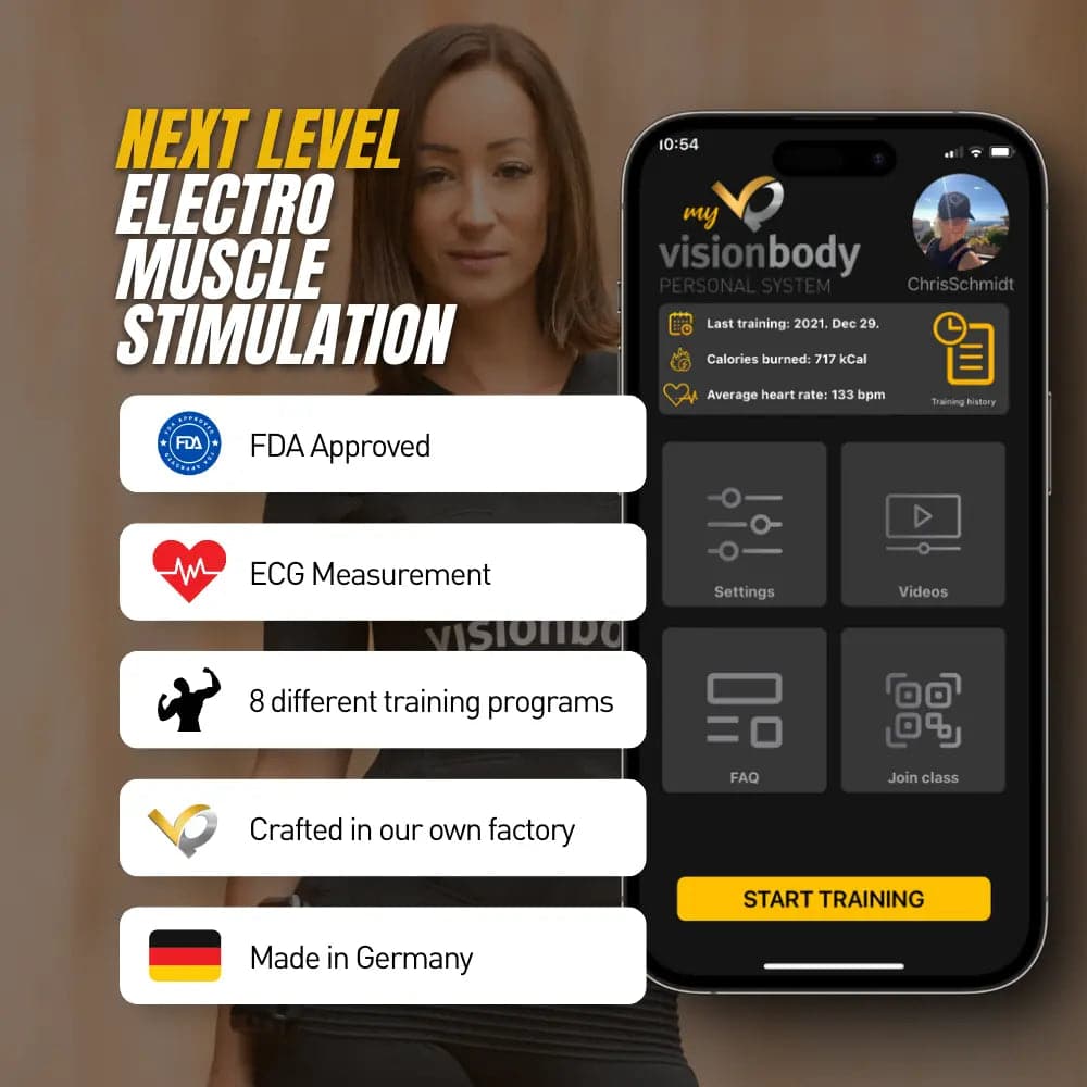 EMS Personal System incl. PowerSuit incl. iOS Controller
