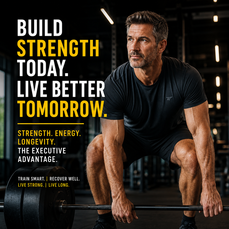Strength Training for Men Over 40: The Ultimate Longevity Blueprint