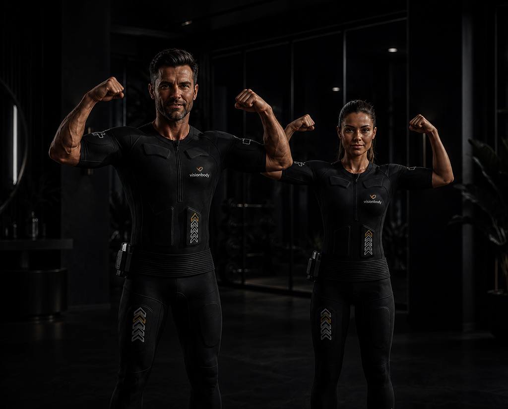 Visionbody suit architecture and training coverage